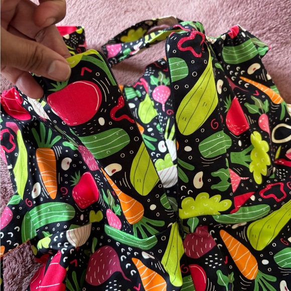 Eva Rose Vegetable Print Sundress • Size M - Picture 10 of 16